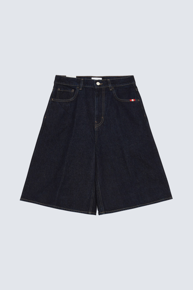 CREW RECYCLED DENIM BERMUDA SHORTS