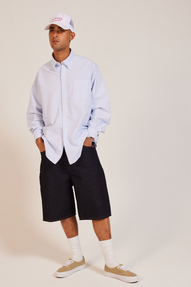 AMERICA OXFORD STRIPED SHIRT 