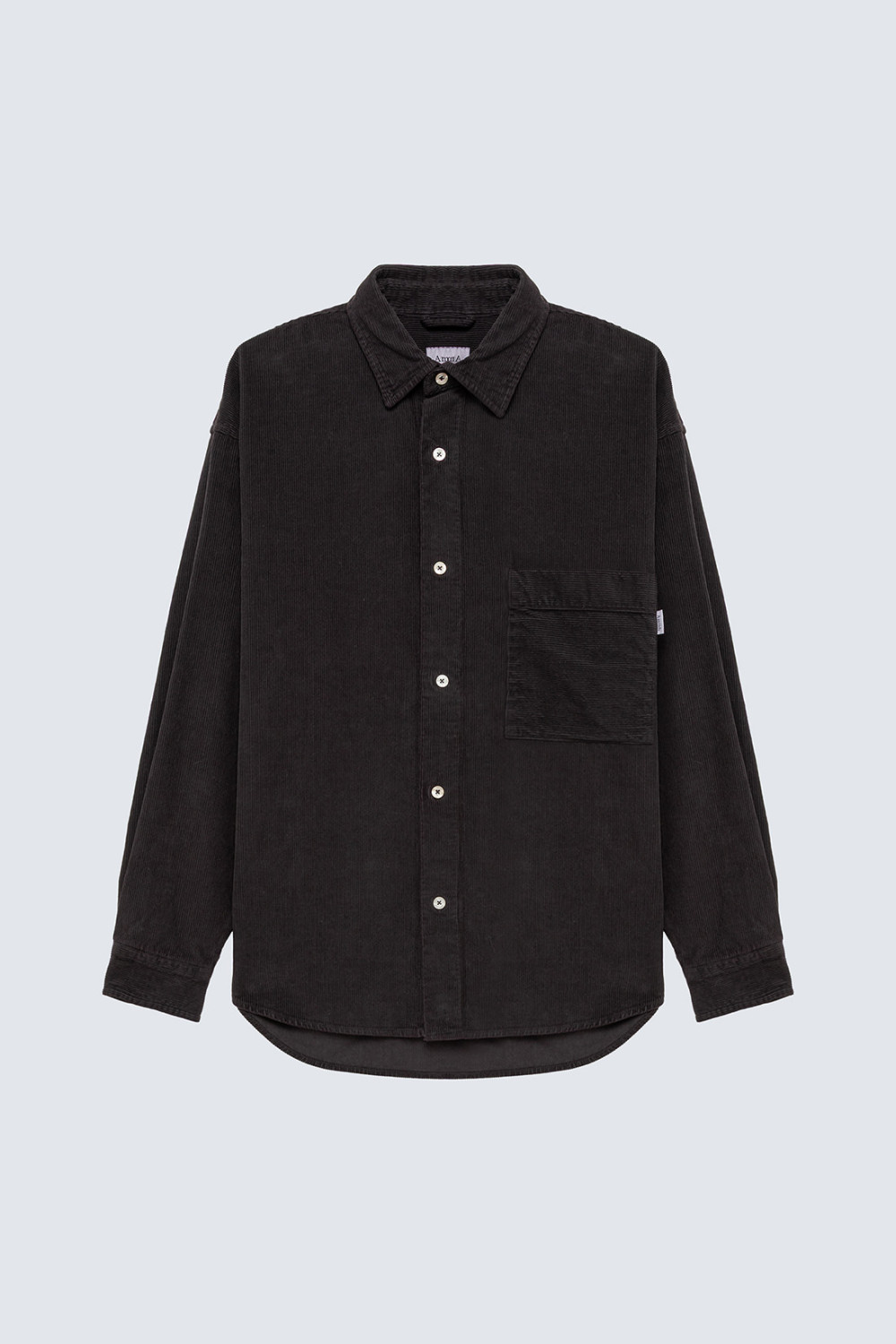 AMISH: CAMICIA DROPPED IN VELLUTO