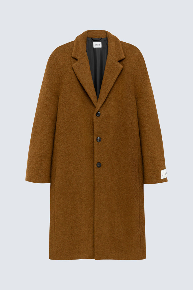 SINGLE-BREASTED COAT