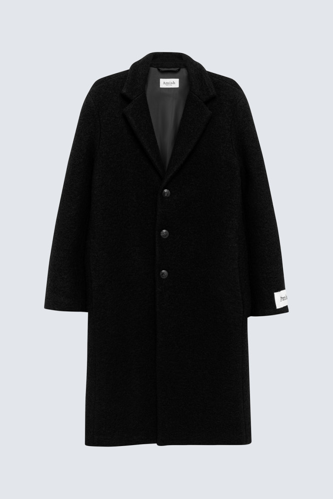 SINGLE-BREASTED COAT
