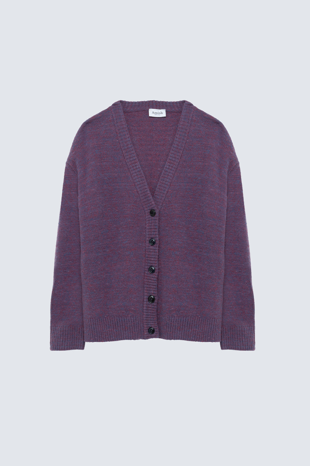 AMISH: CARDIGAN CROP MELANGE