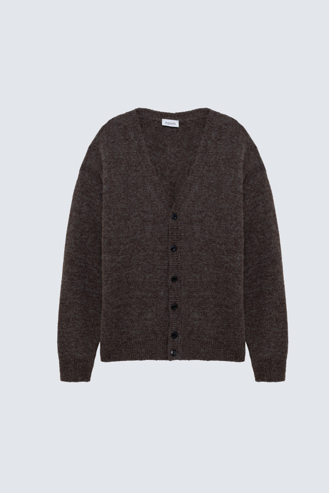 CARDIGAN OVERSIZE IN MISTO LANA E ALPACA