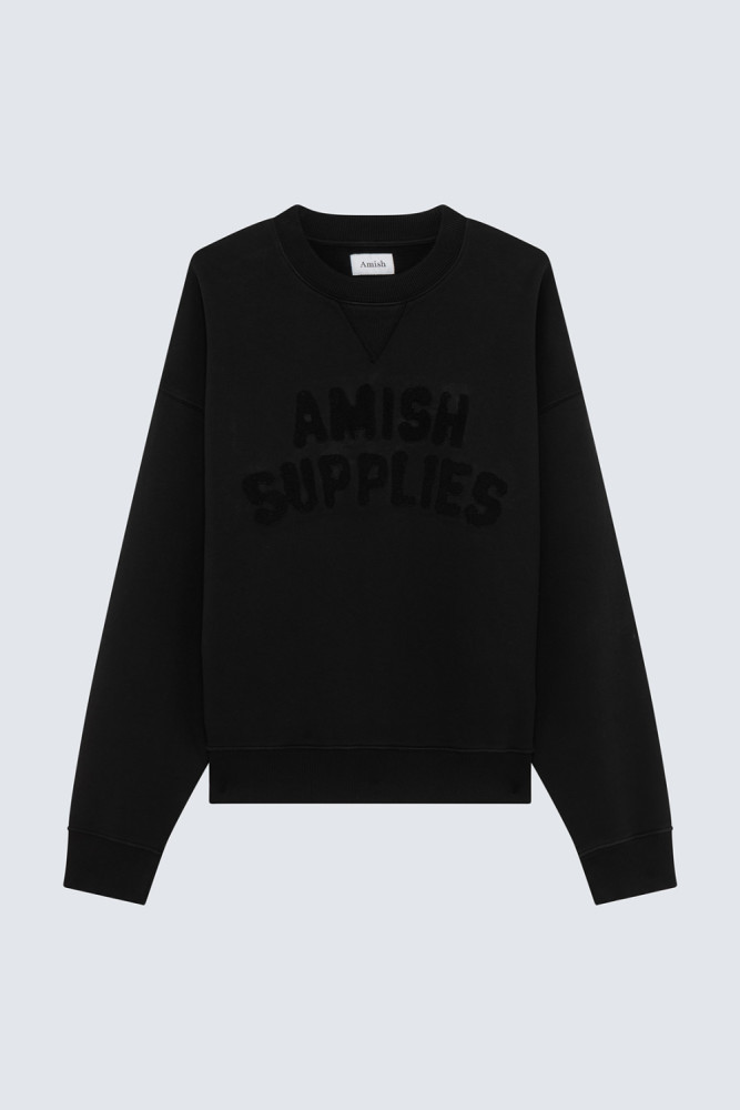 CREW NECK SWEATSHIRT WITH LOGO 