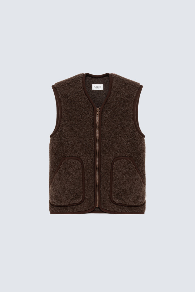 YELLOWSTONE VEST IN WOOL