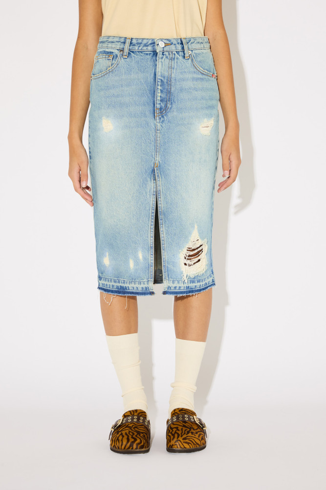 DAYANA SKIRT IN DENIM 