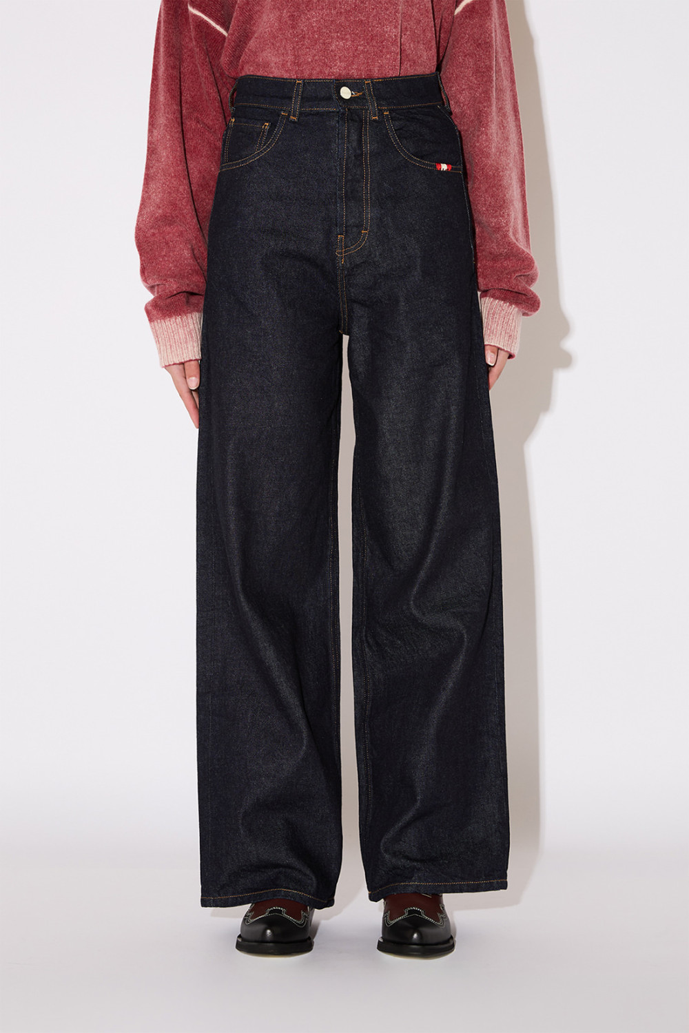 AMISH: JEANS HUGE RINSE