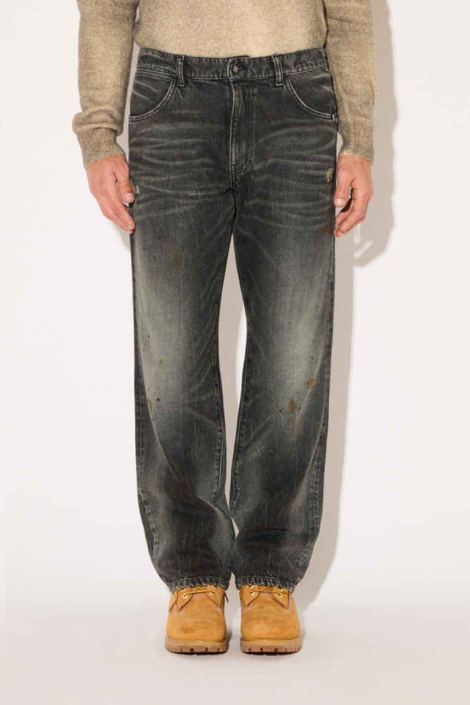 BLACK BIKER JAMES JEANS