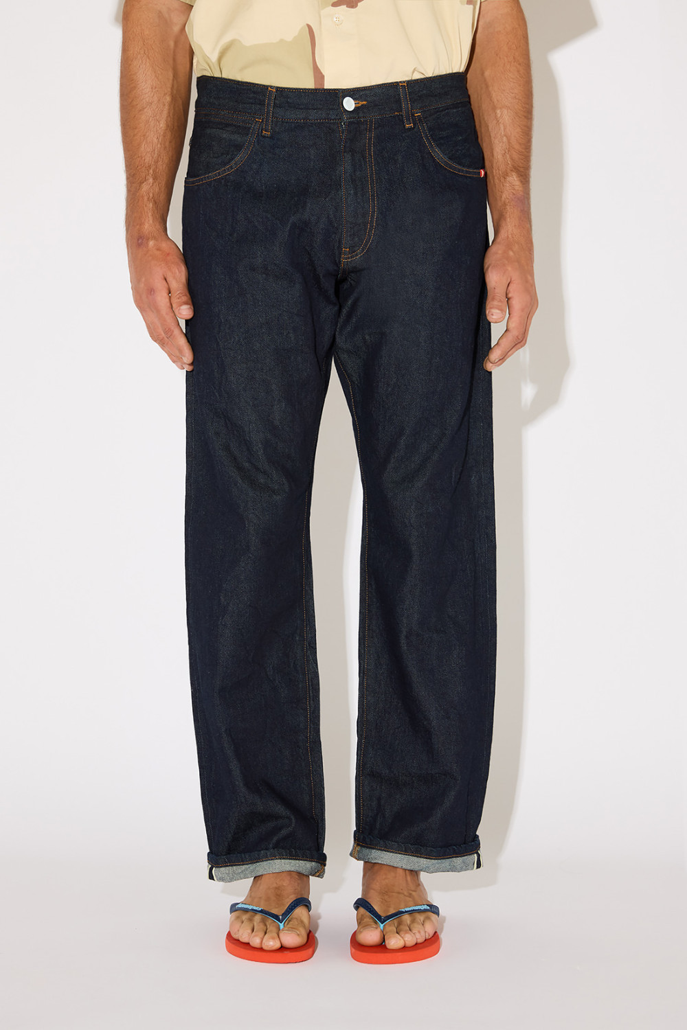 AMISH: JAMES CRINKLE JEANS