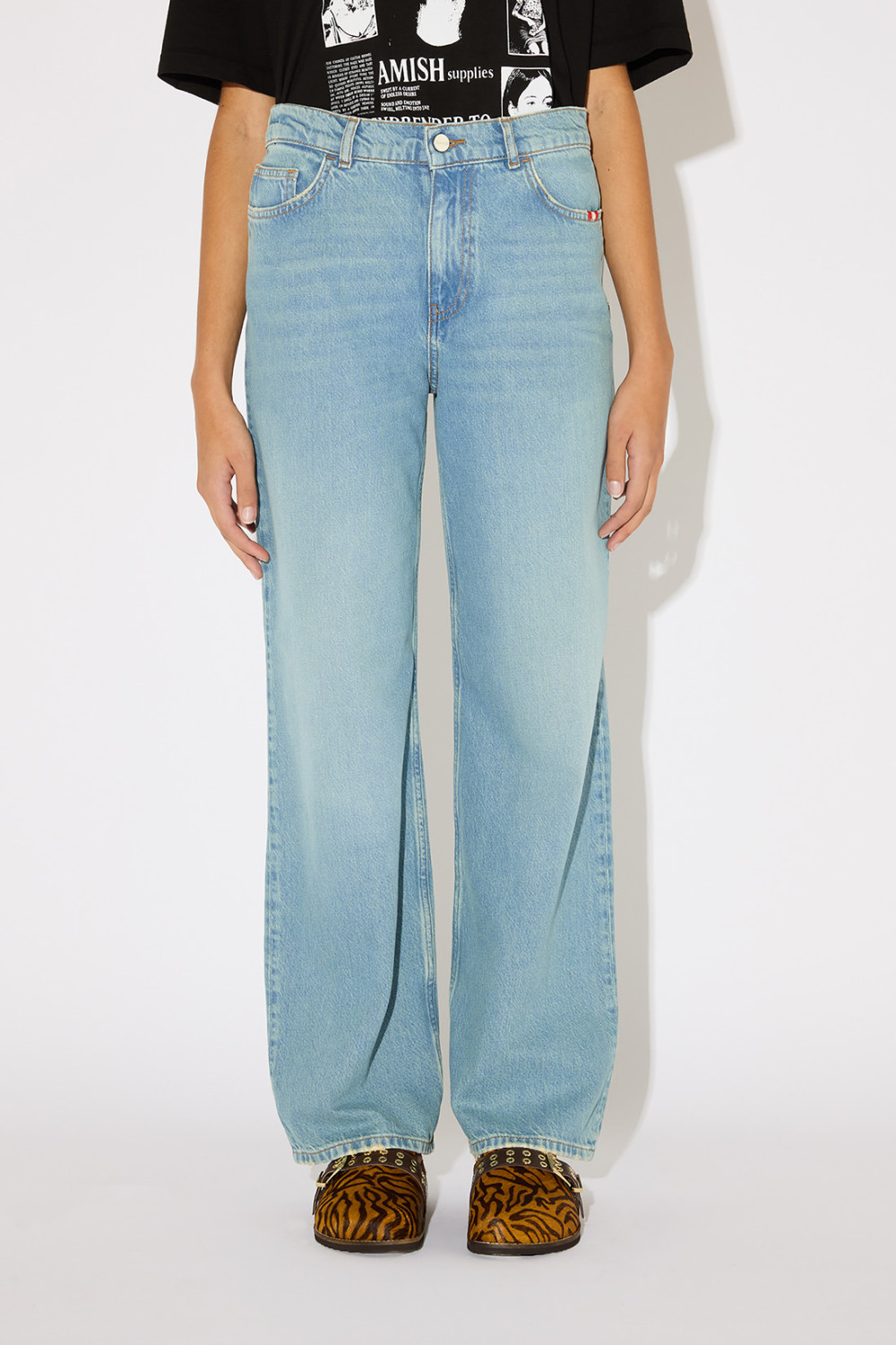 AMISH: JEANS JENNY SAND STONE