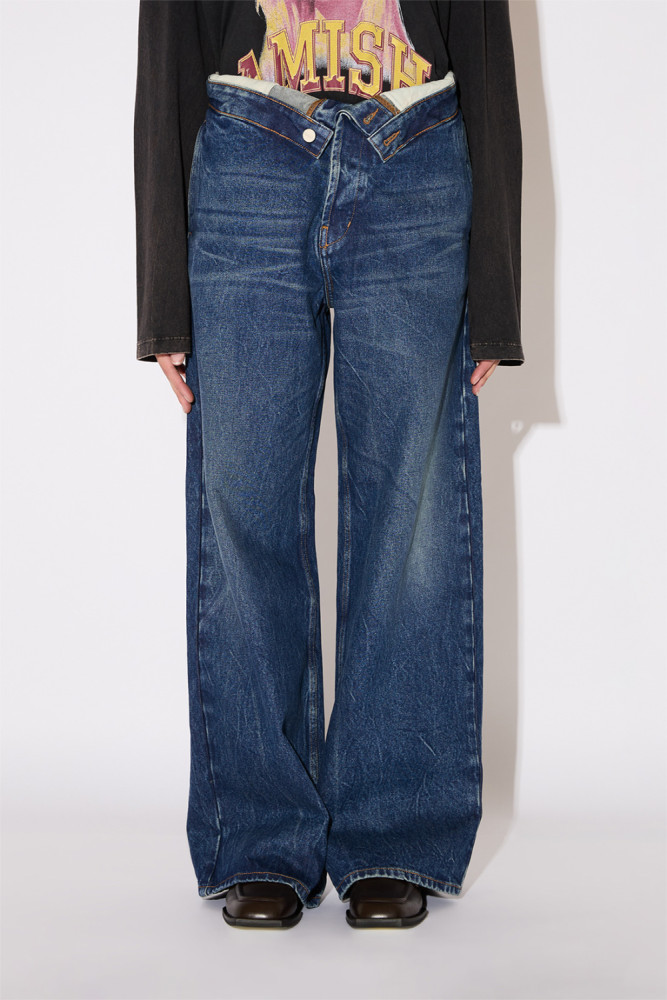 AZUL ROLL UP JEANS
