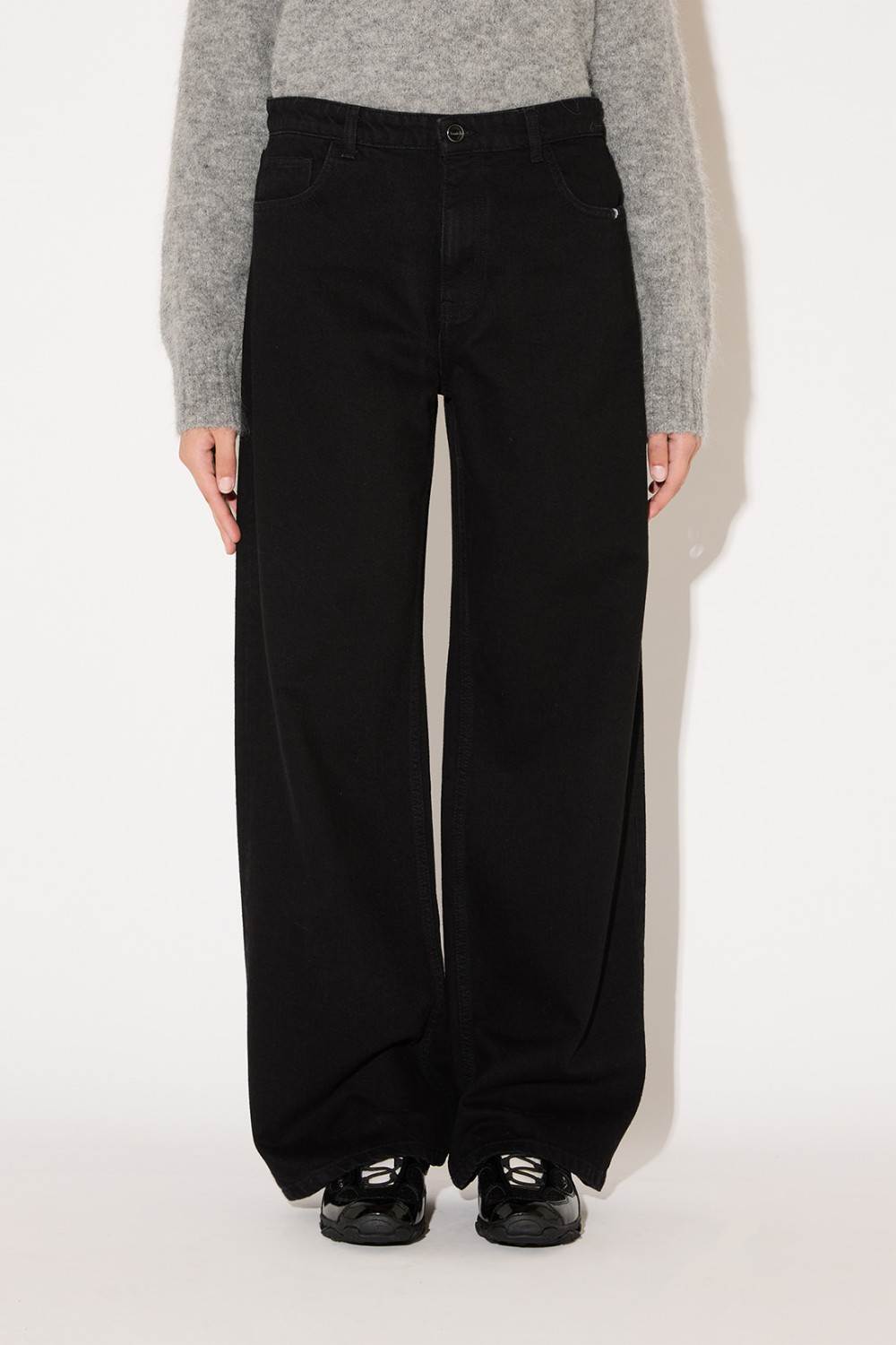 AMISH: JEANS WIDER DARK STONE