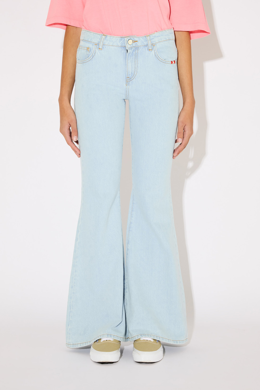 AMISH: JEANS WOODSTOCK BLEACH