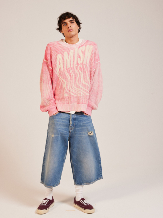 COTTON SWEATER WITH LOGO