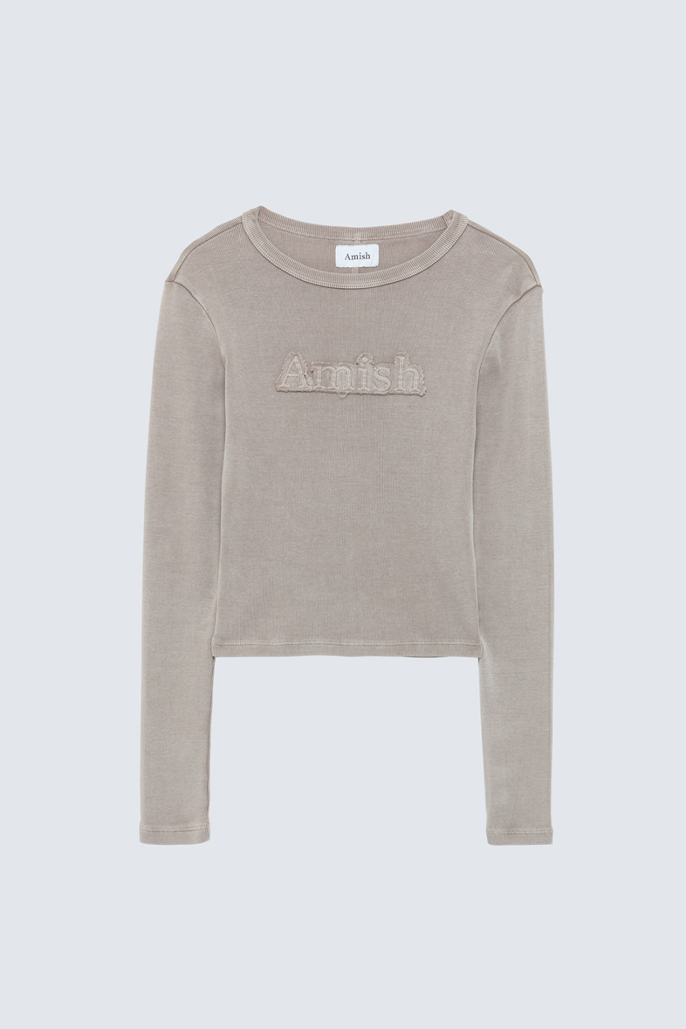 AMISH: T-SHIRT CROPPED A COSTE