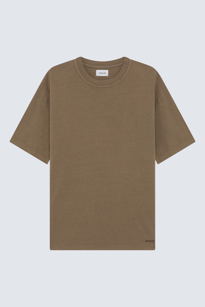 T-SHIRT IN JERSEY WITH MICRO LOGO