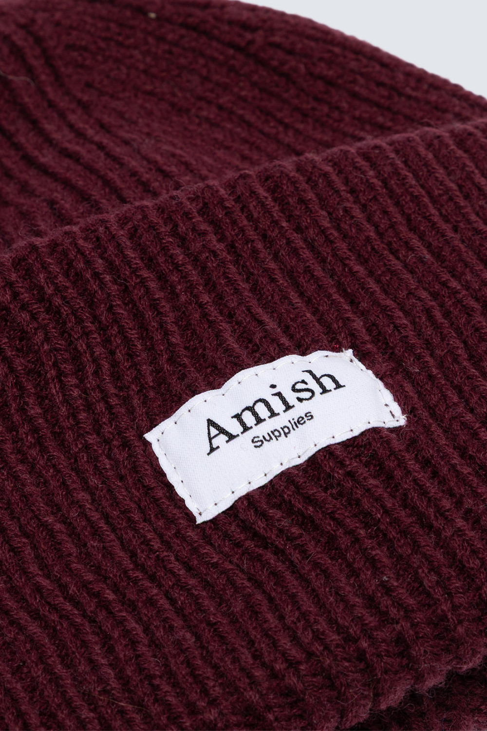 AMISH: BEANIE HAT IN WOOL BLEND