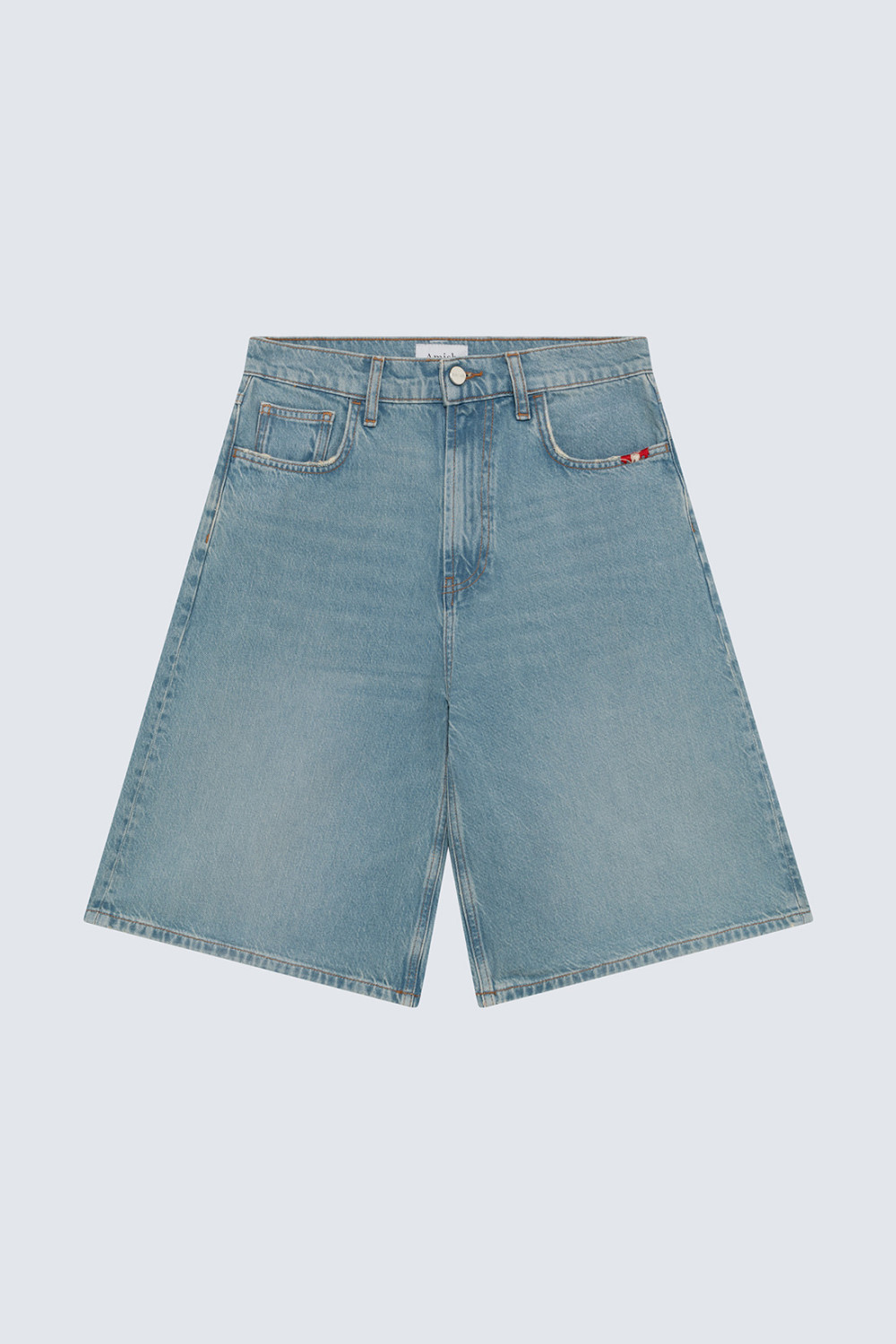 AMISH: CREW SAND STONE BERMUDA SHORTS