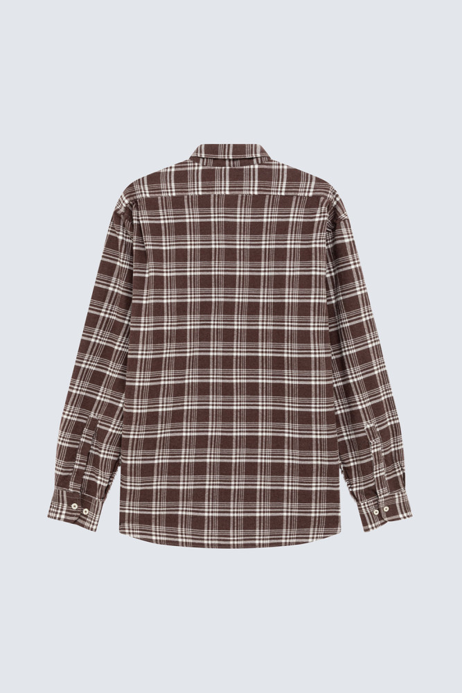 AMERICA SHIRT WITH CHECK PRINT