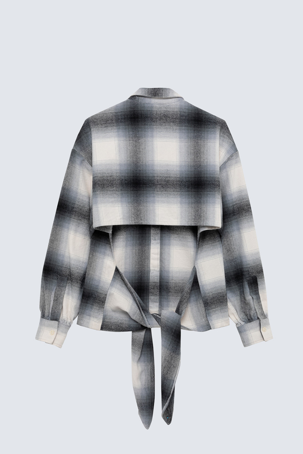 AMISH: CAMICIA APRON CON CUT-OUT