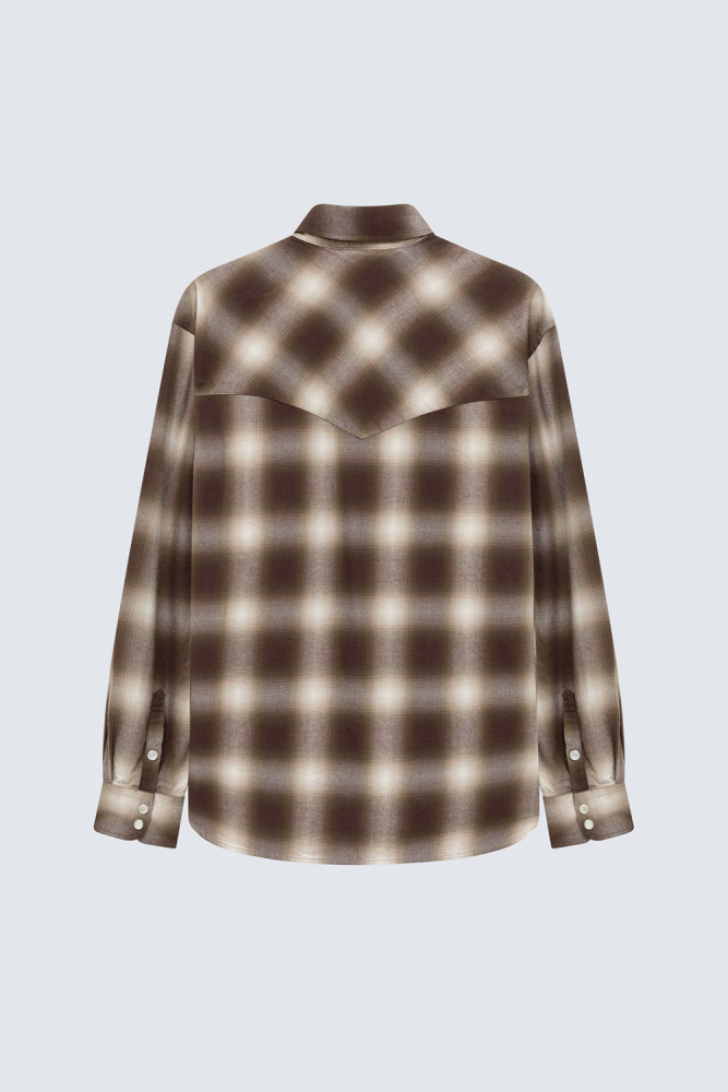 TEXACO SHIRT WITH CHECK PRINT