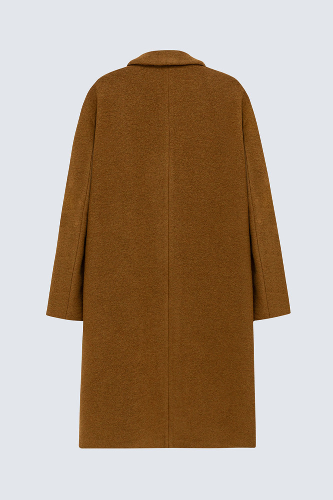 SINGLE-BREASTED COAT