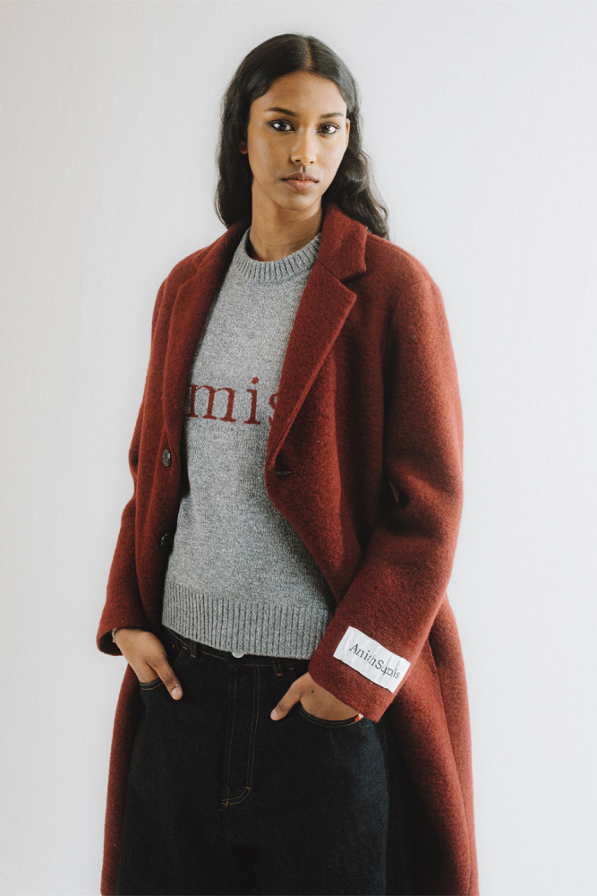 SINGLE-BREASTED COAT