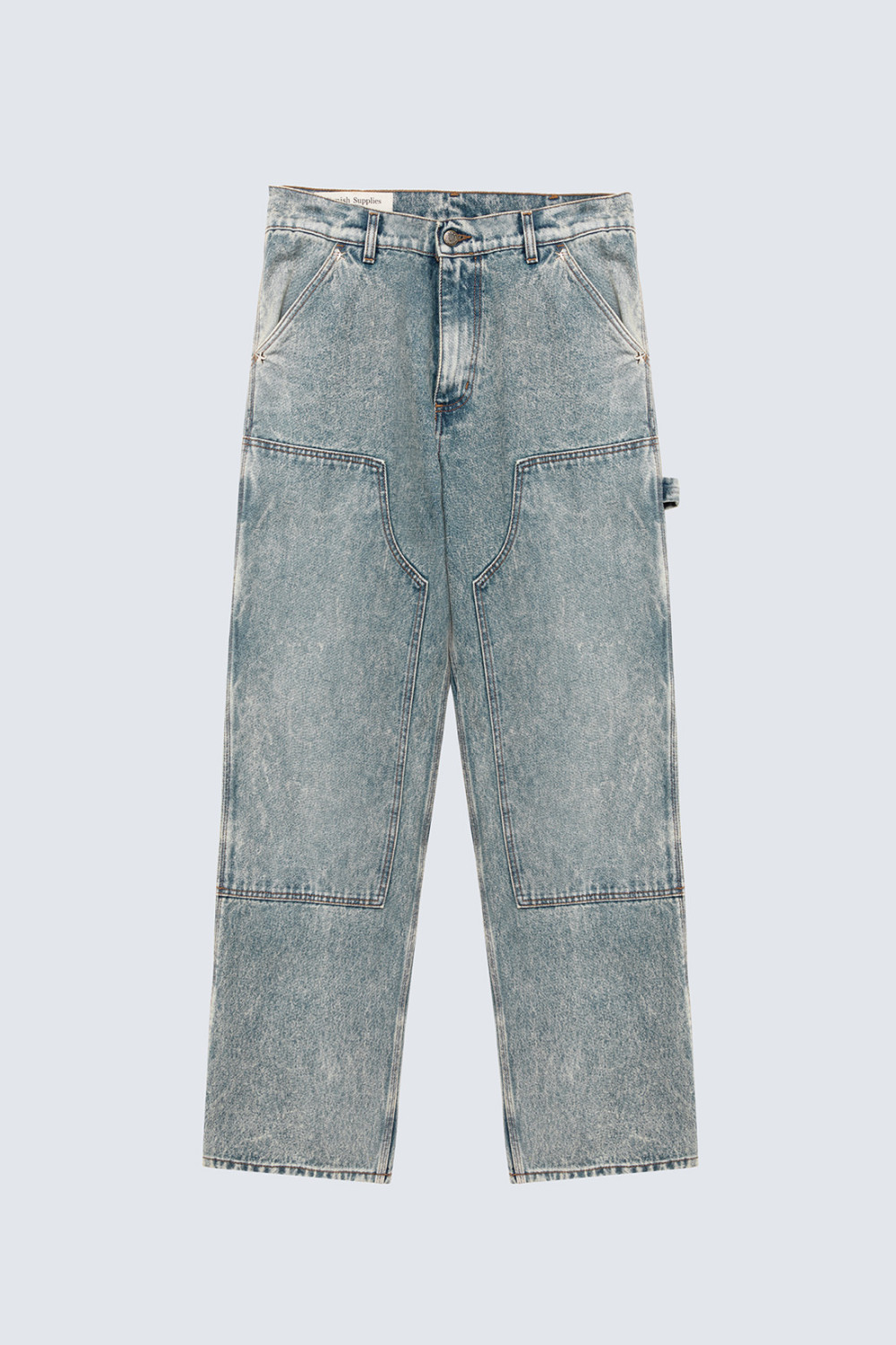 AMISH: DAN SABLON- AT WORK JEANS IN VINTAGE MARBLE DENIM