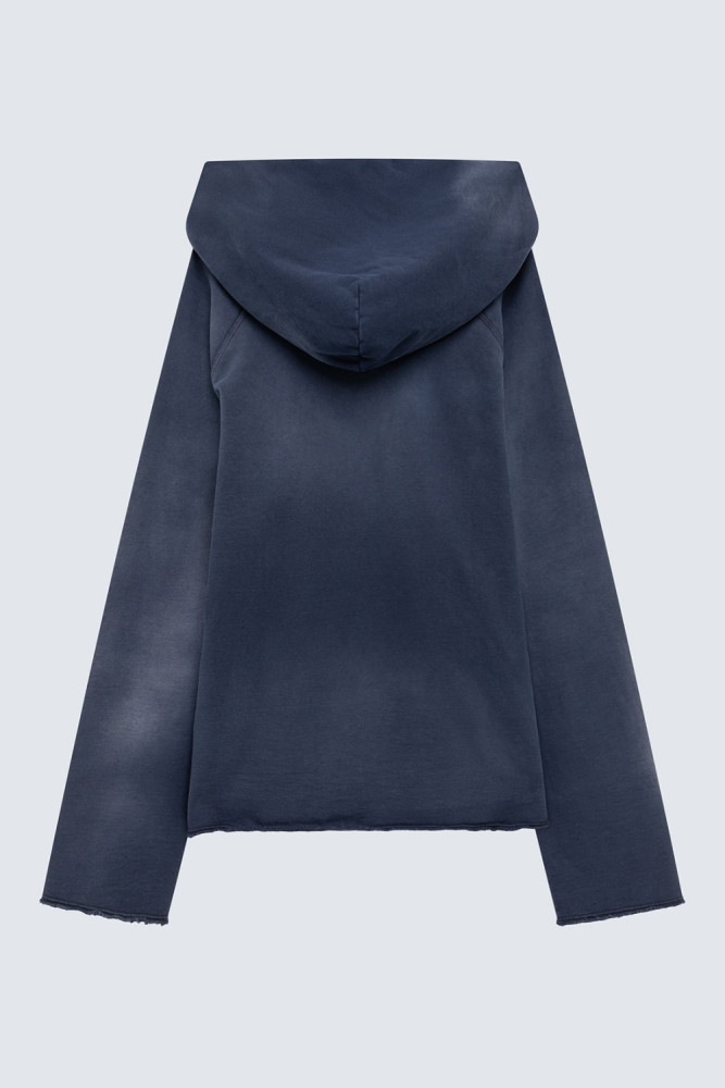 VARSITY HOODED SWEATSHIRT WITH LOGO