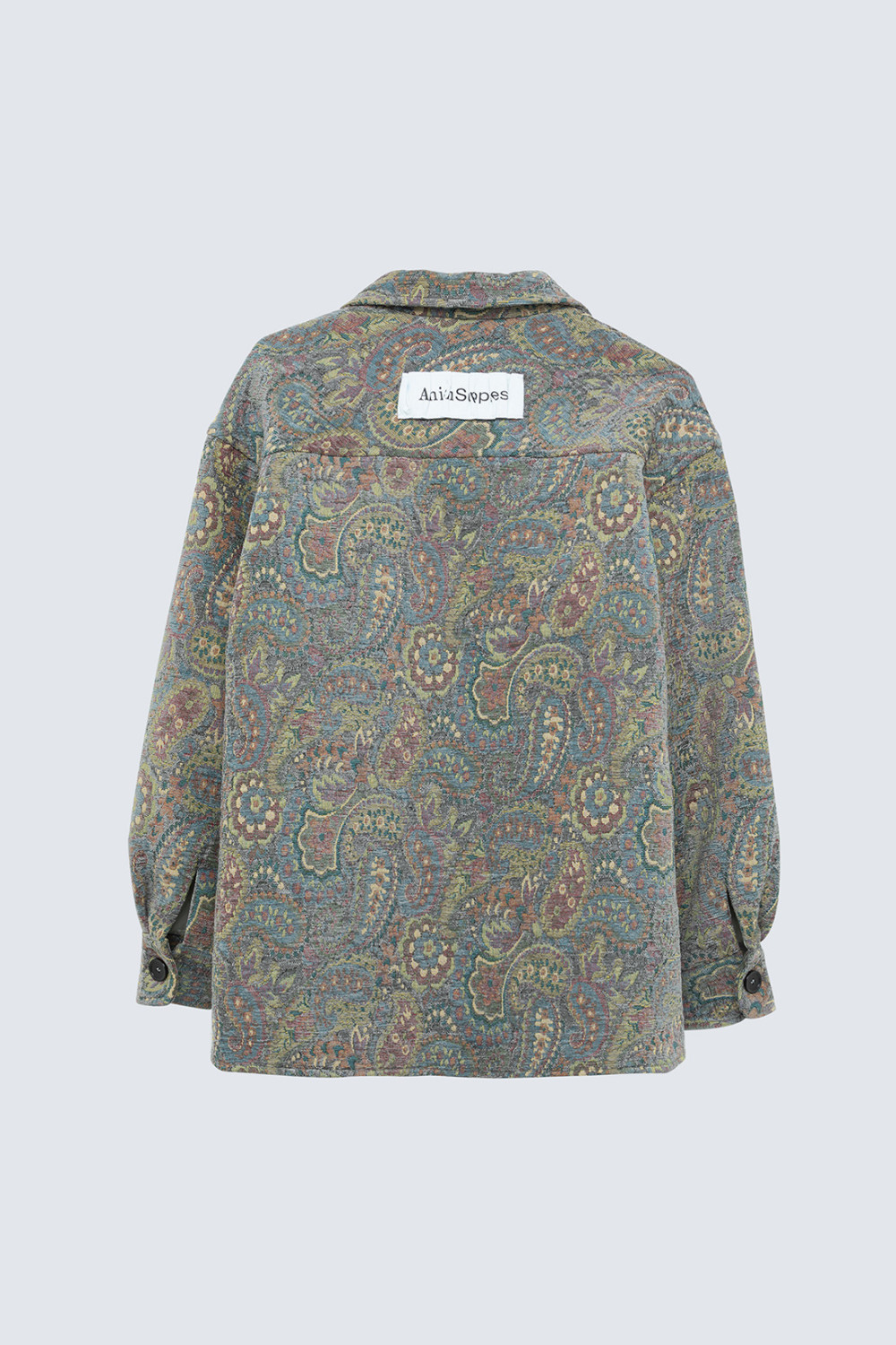 AMISH: GIACCA BOXY OVERSIZE IN JACQUARD