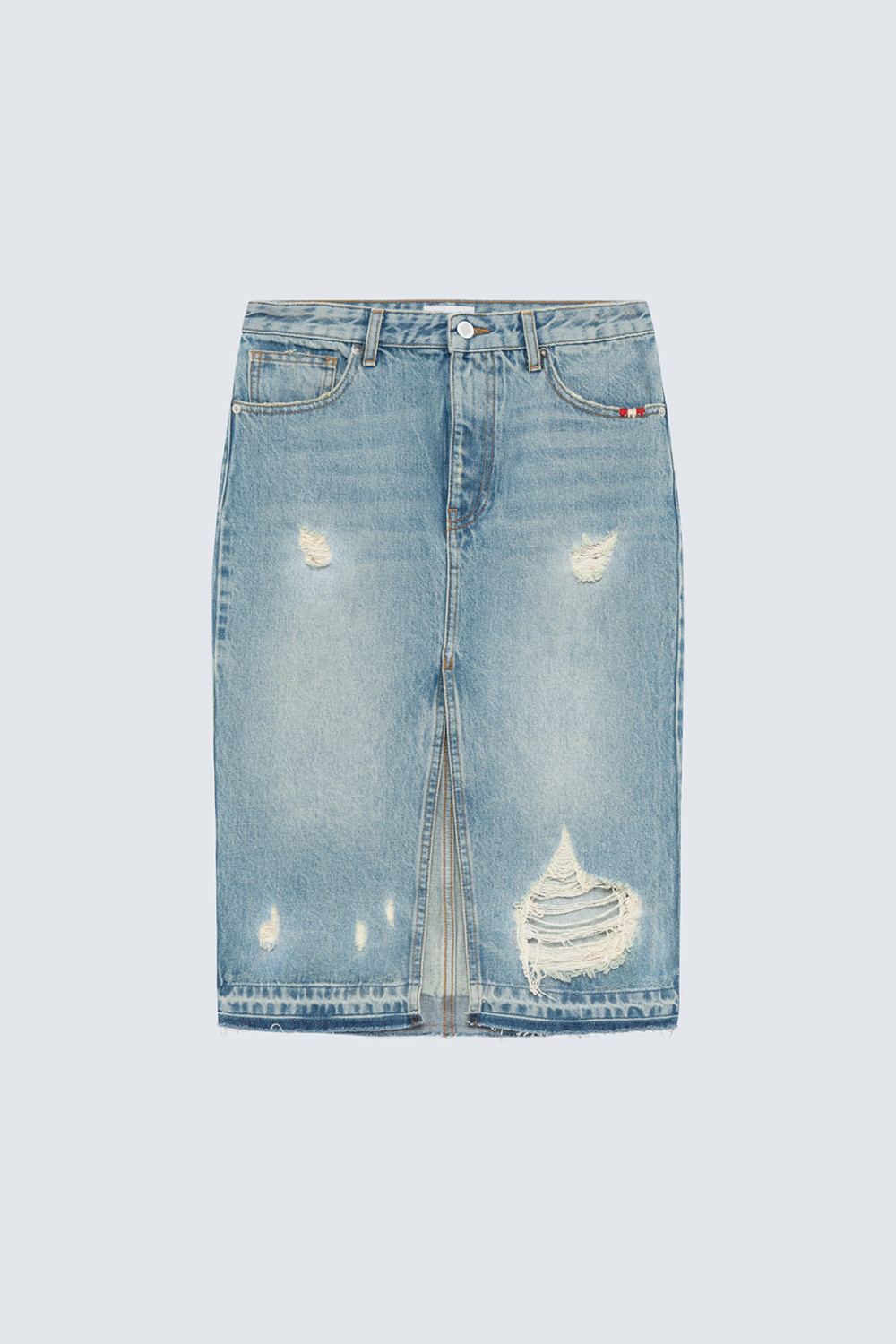 AMISH: DAYANA SKIRT IN DENIM 