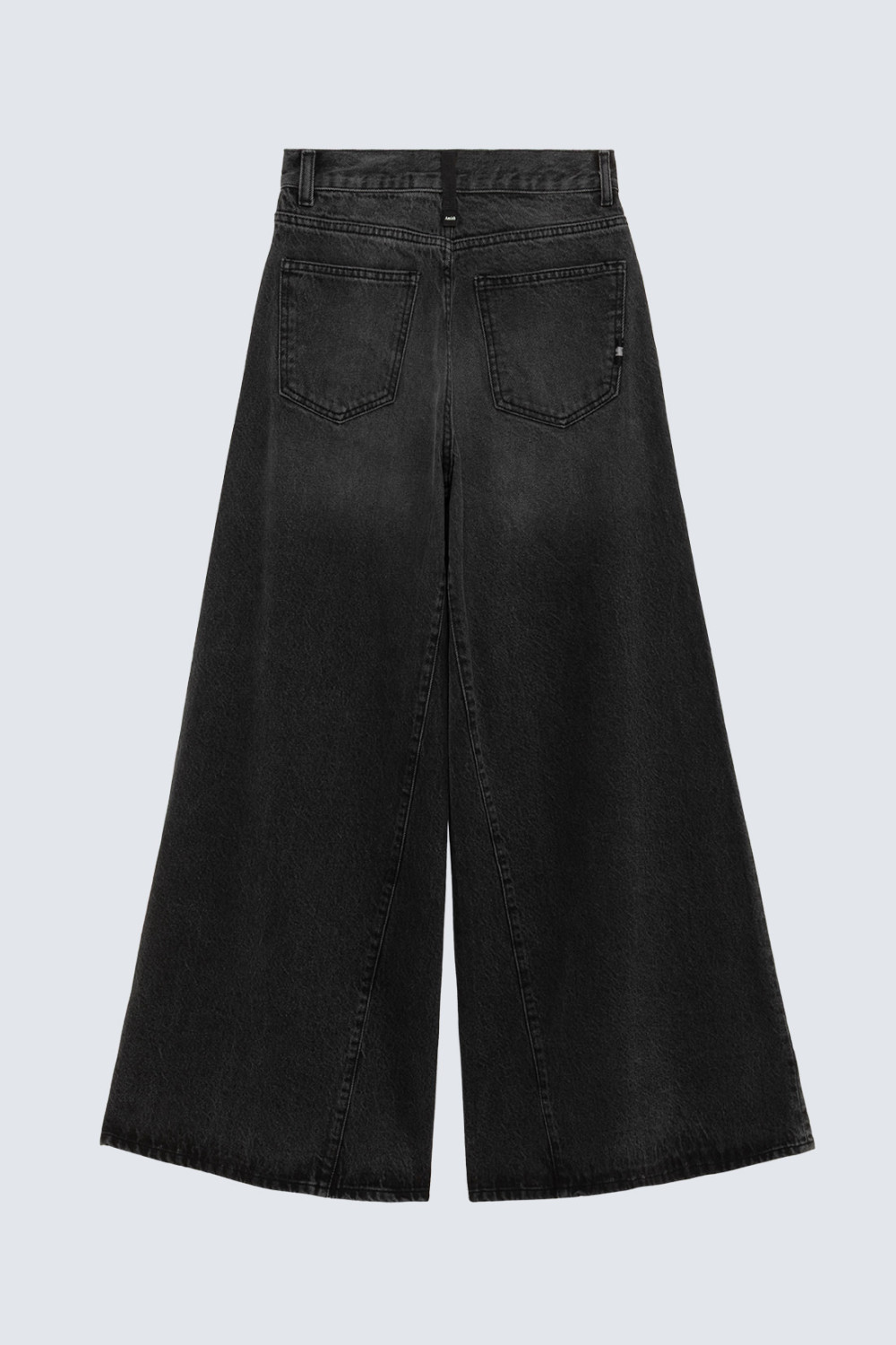 AMISH: BLACK USED EFFECT COLETTE JEANS