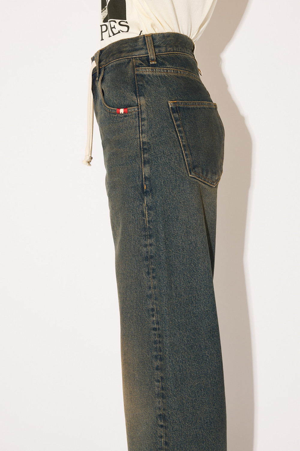 AMISH: DIRTY GREEN DANIELLE JEANS