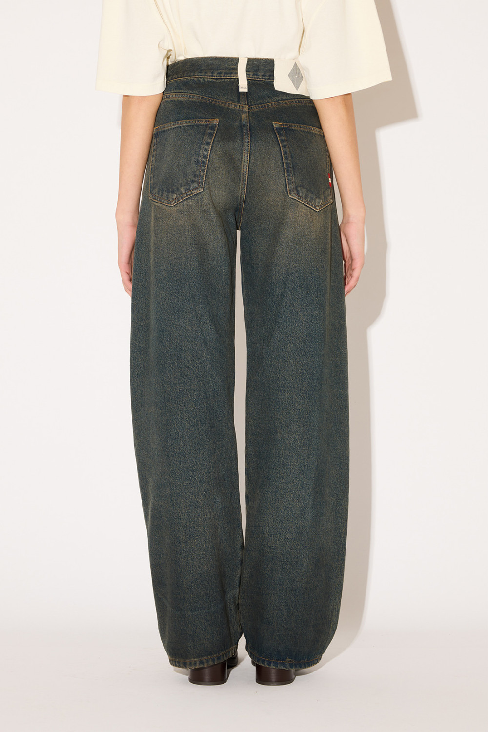 AMISH: DIRTY GREEN DANIELLE JEANS