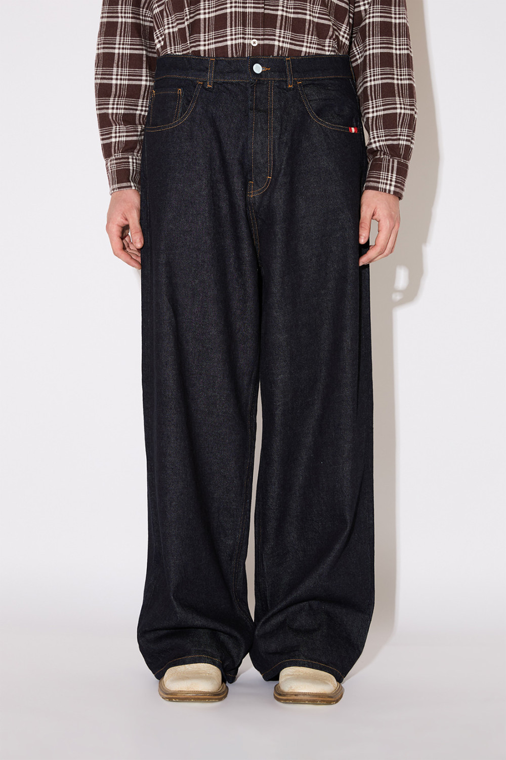 AMISH: JEANS HUGE RINSE