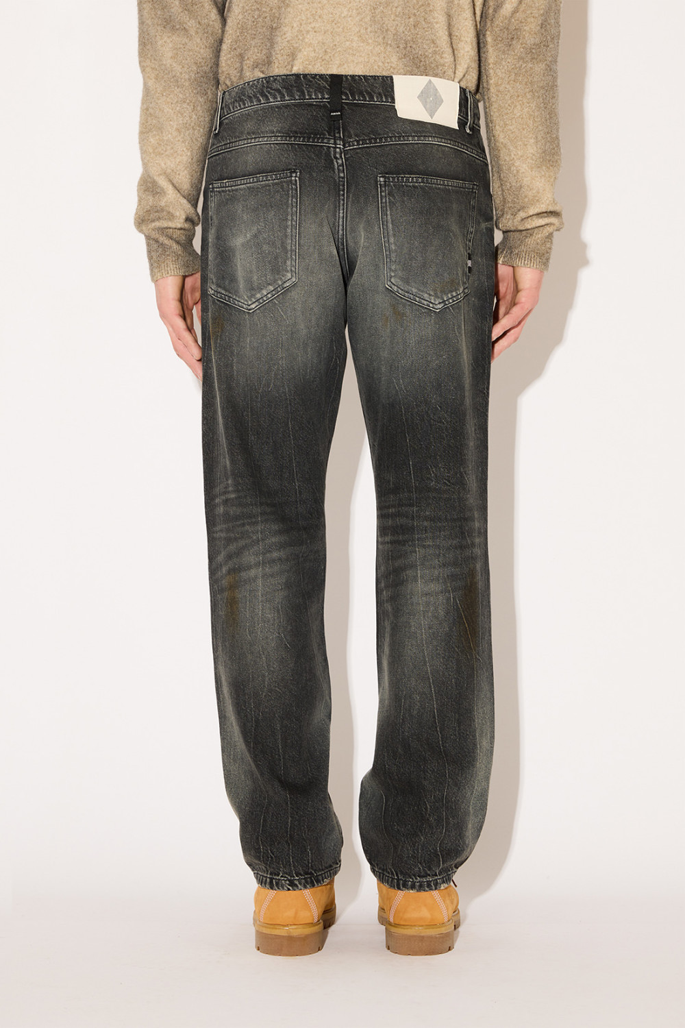 AMISH: BLACK BIKER JAMES JEANS