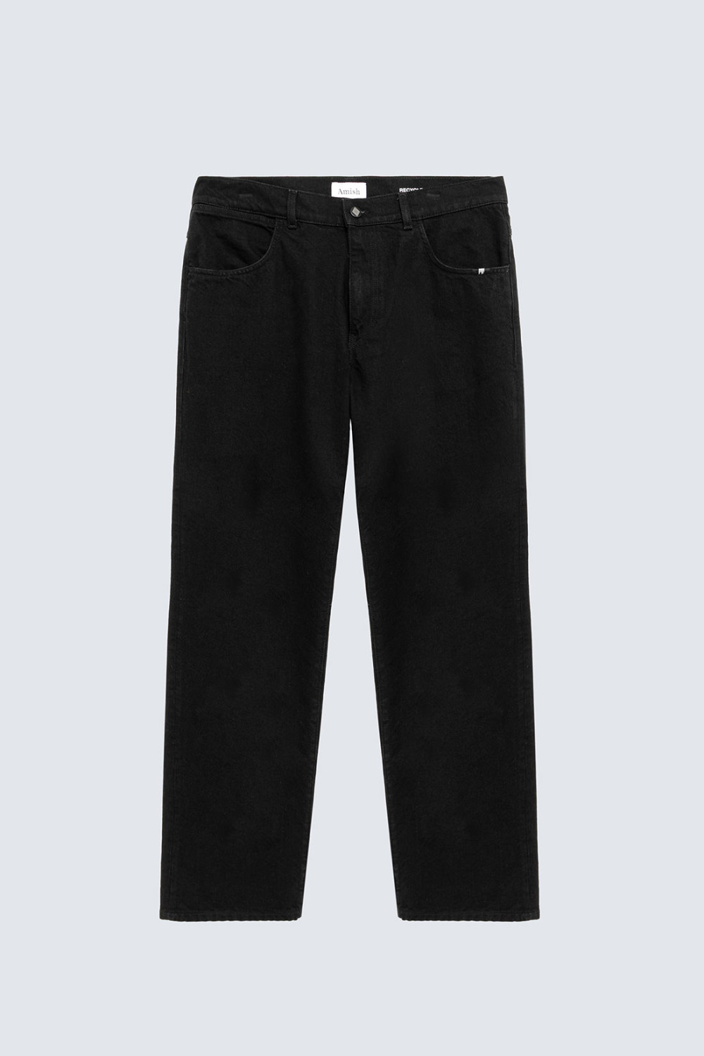 AMISH: JEANS JAMES BLACK RINSE