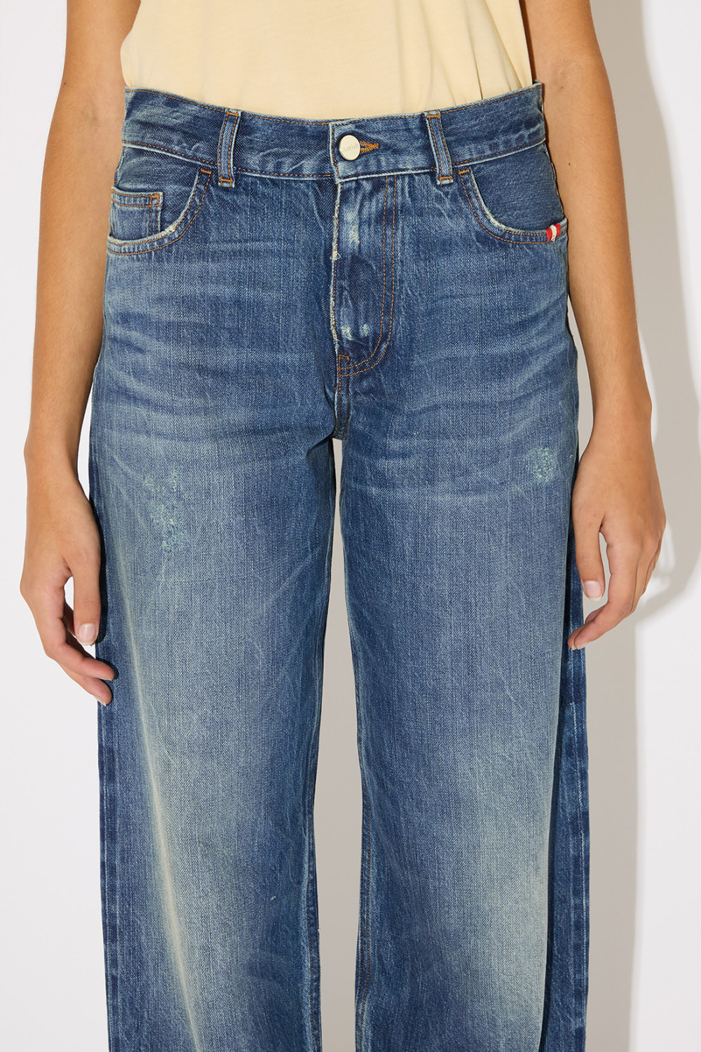 AMISH: JEANS JENNY AXEL CON CIMOSA