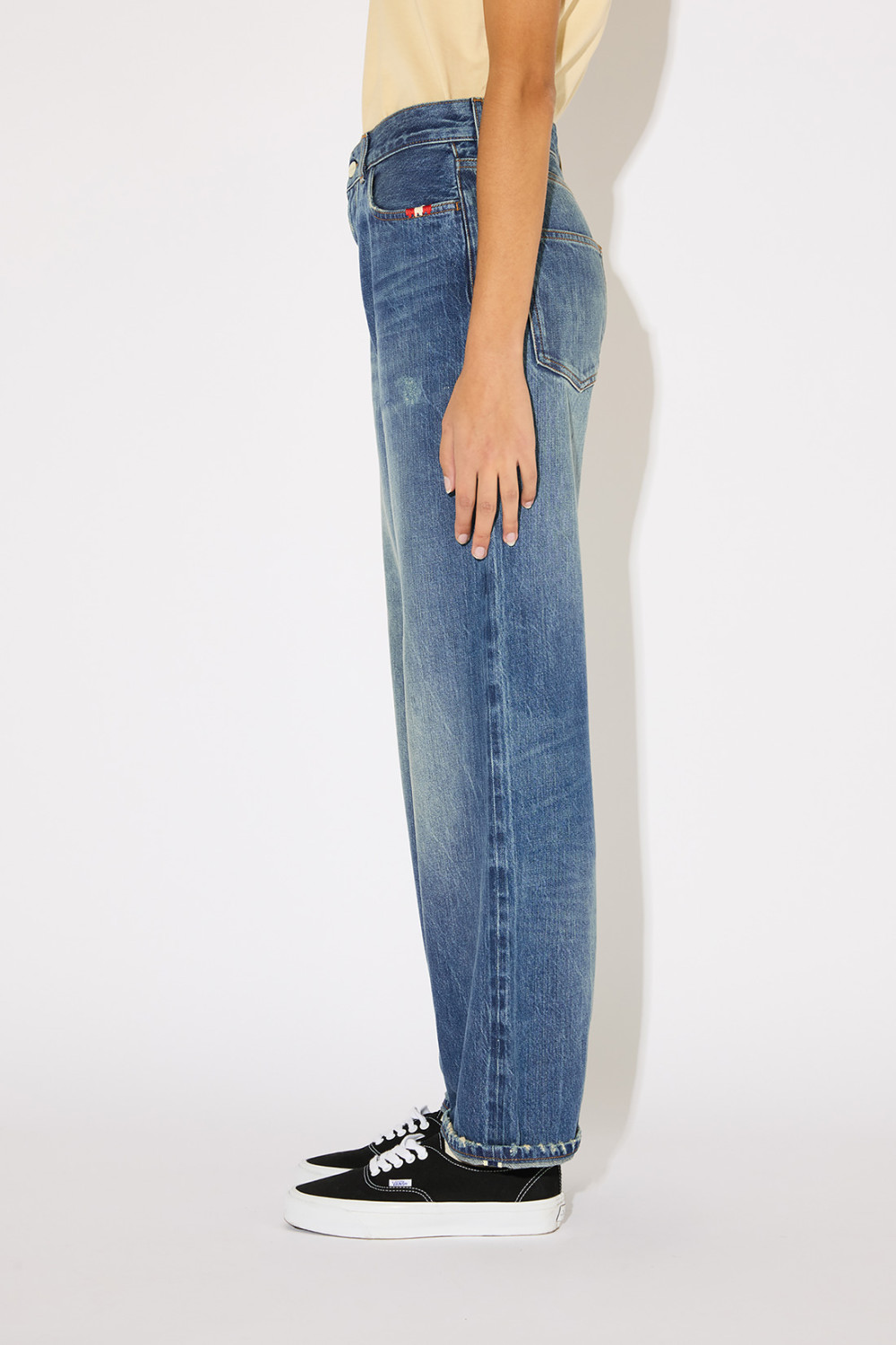 AMISH: JEANS JENNY AXEL CON CIMOSA