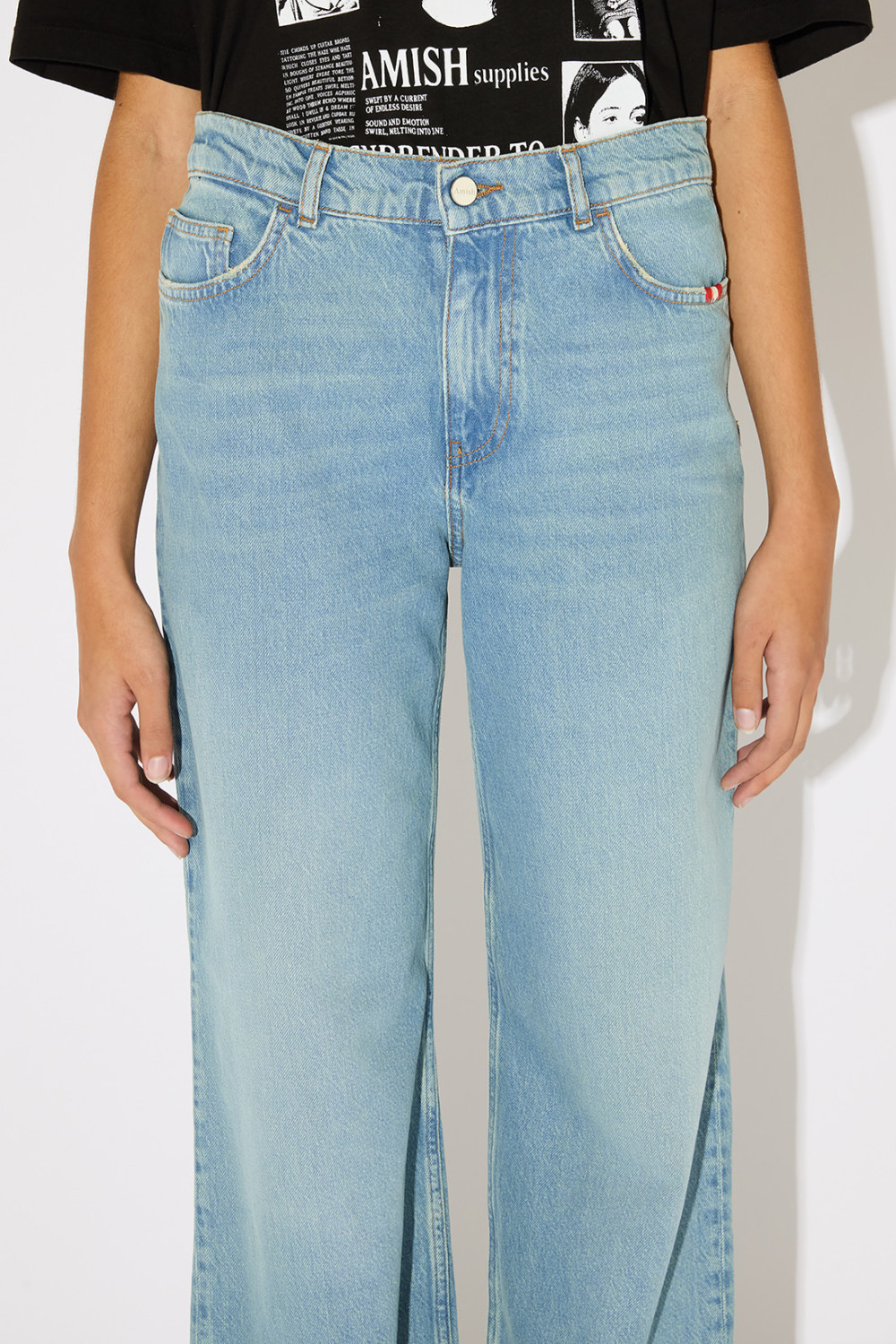 AMISH: JEANS JENNY SAND STONE