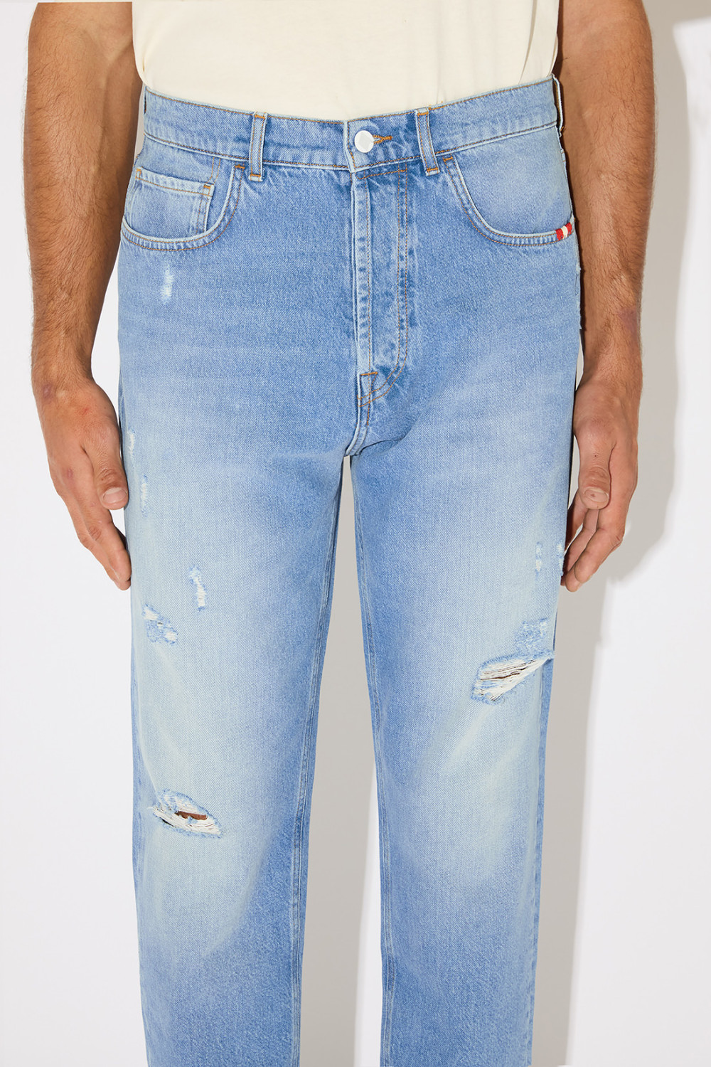 AMISH: JEREMIAH SKY RIP JEANS