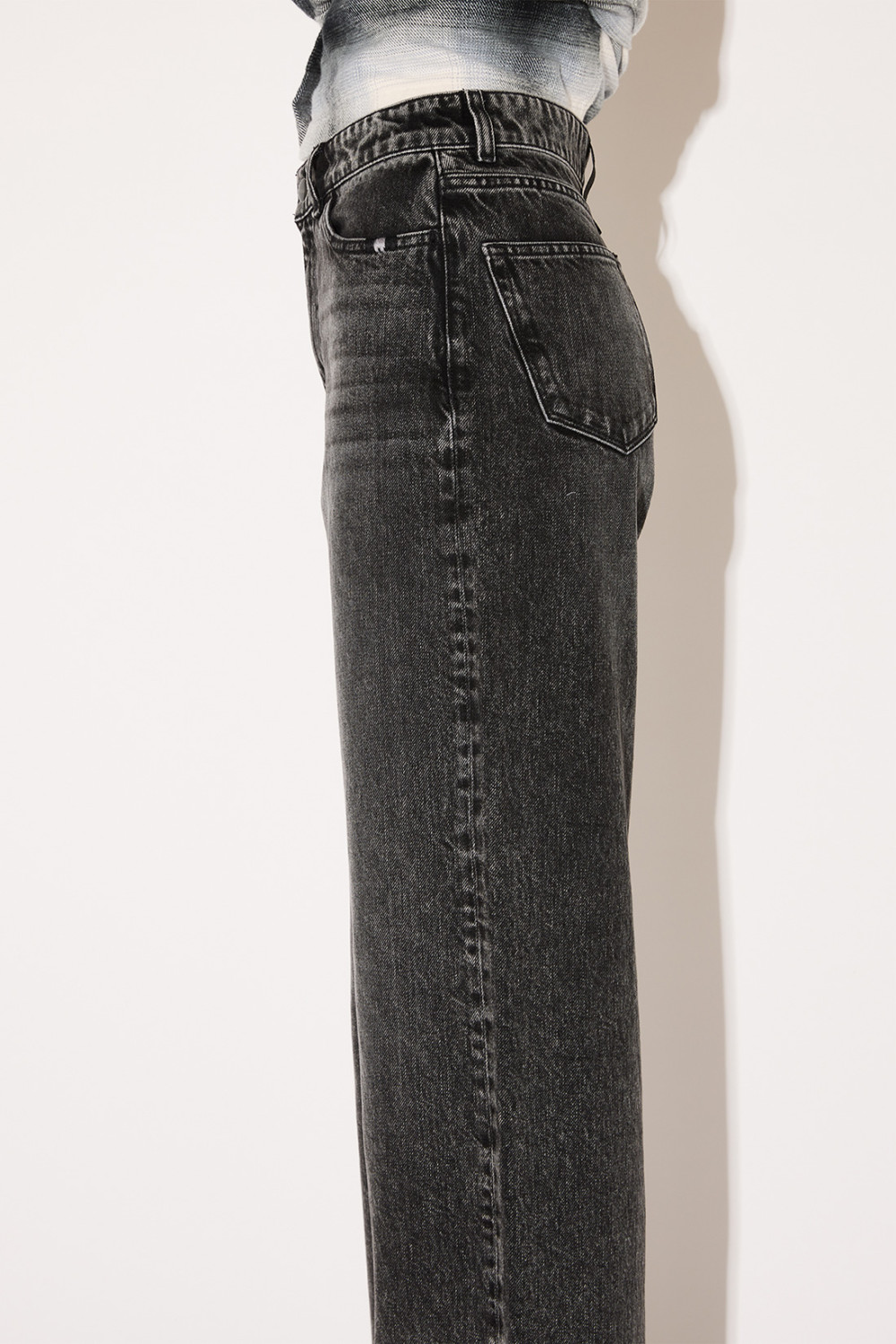 AMISH: BLACK WASH LINDA JEANS