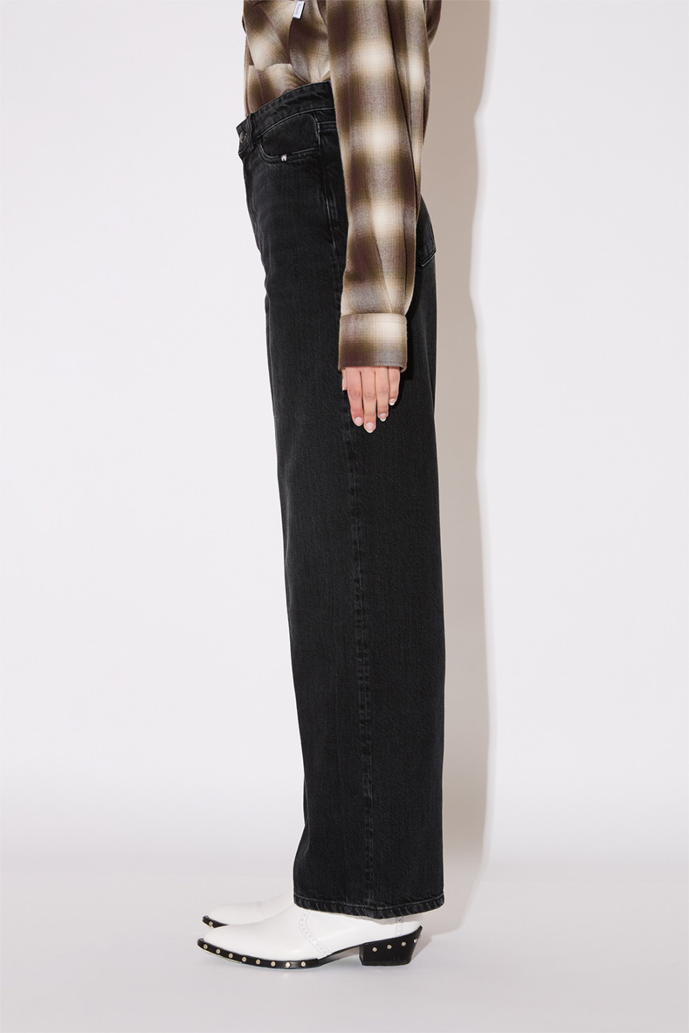 AMISH: JEANS LINDA USED BLACK