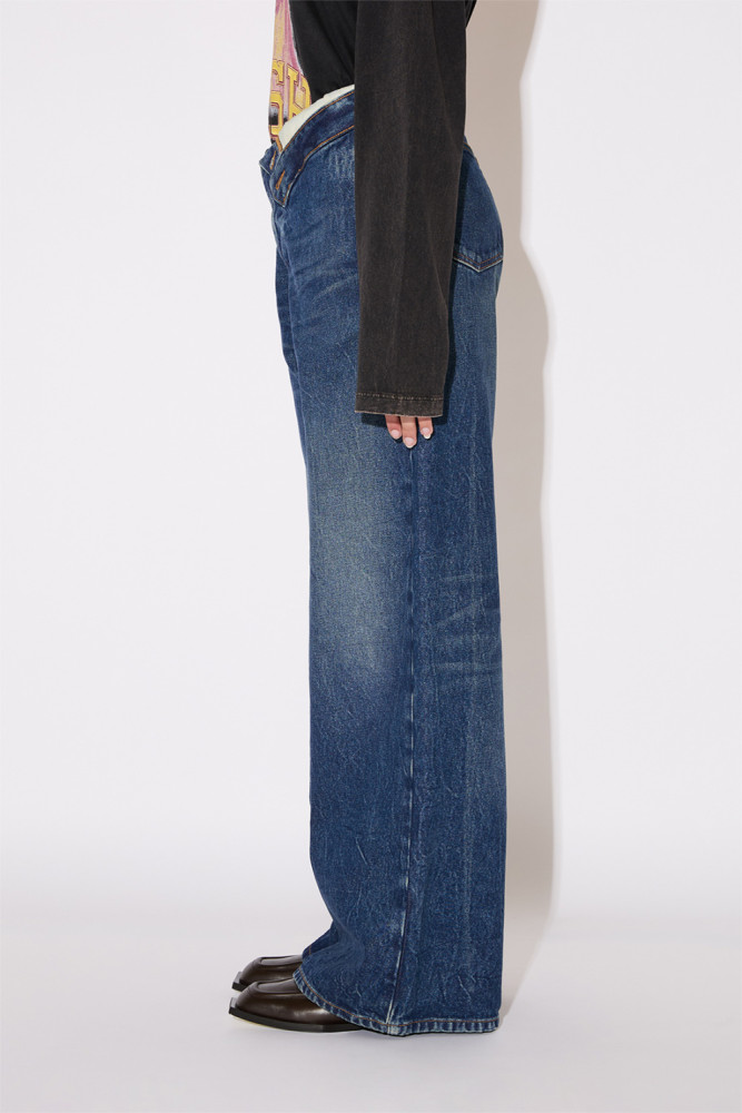 AZUL ROLL UP JEANS
