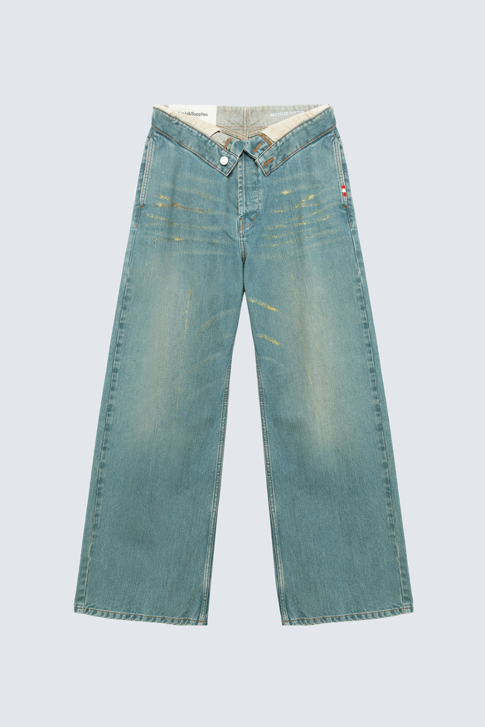 AMISH: GOLD FINGER ROLL UP JEANS