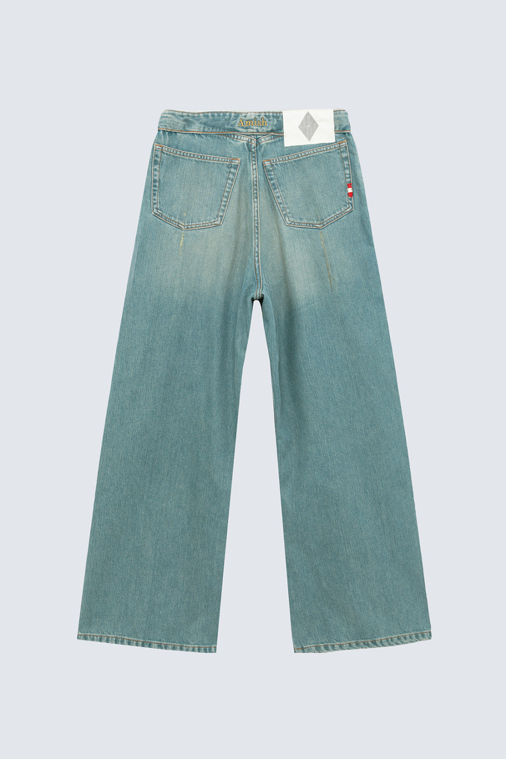 AMISH: GOLD FINGER ROLL UP JEANS