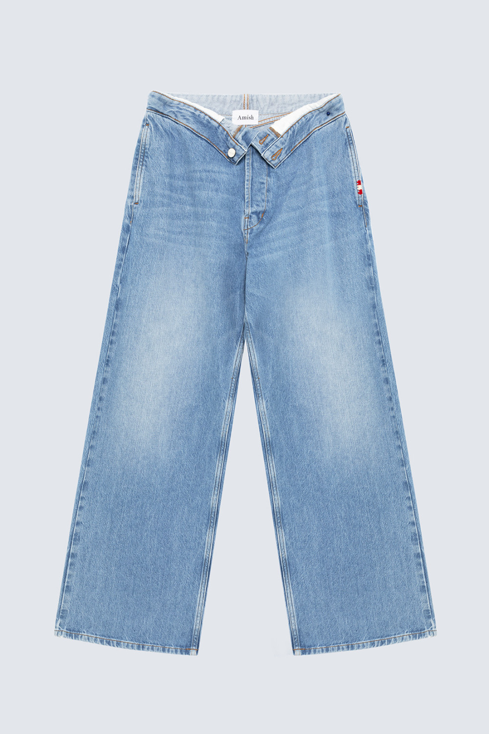 AMISH: JEANS ROLL UP LIGHT