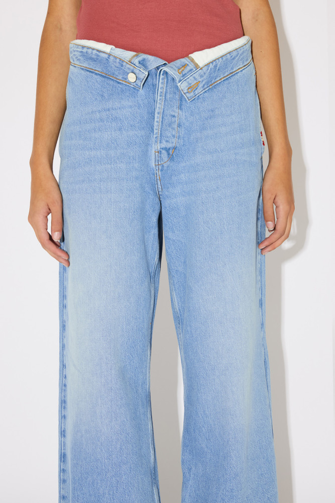 ROLL UP LIGHT JEANS