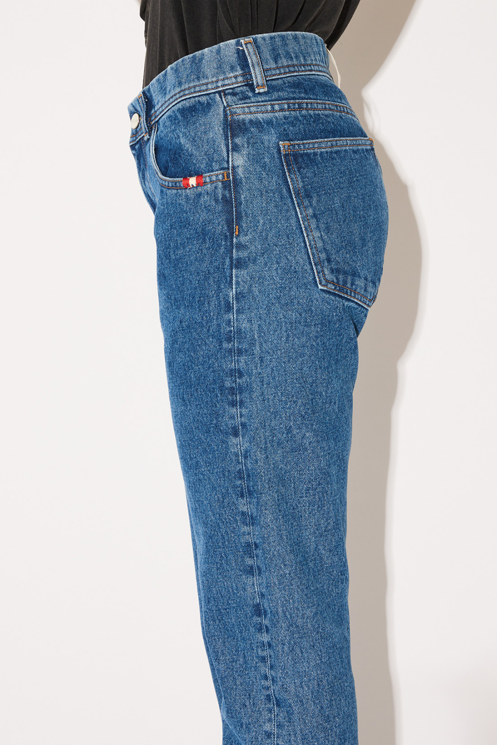 AMISH: STONE WASH TYRA JEANS