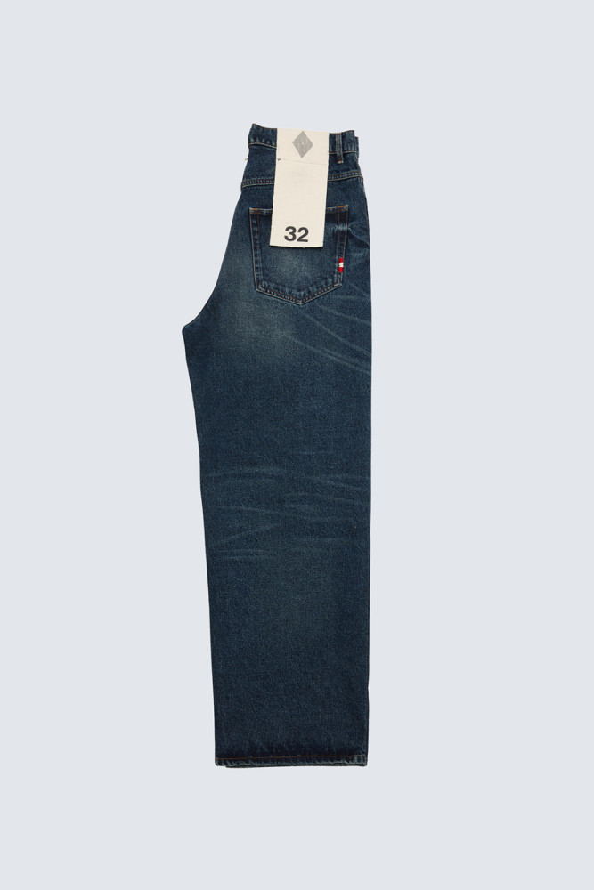 JEANS WIDE DARK STONE